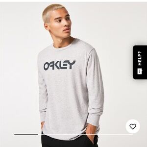 OAKLEY Mark II L/S Tee 2.0 - Color Granite Heather - Size M